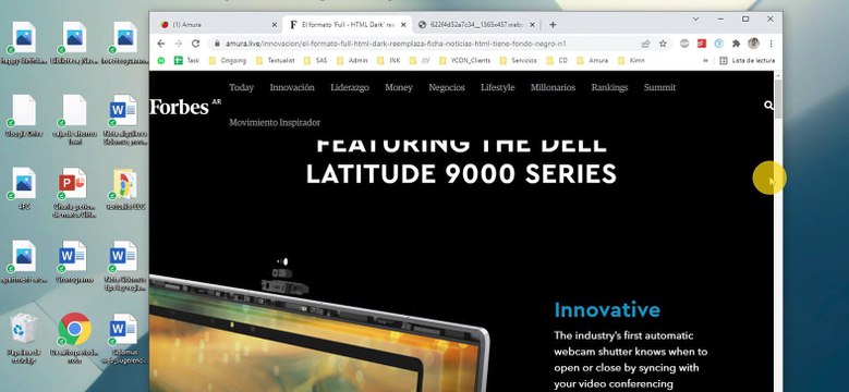 Nuevas Fichas de Noticias en Forbes