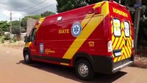 Acidente entre bicicletas deixa menina ferida no Brasmadeira