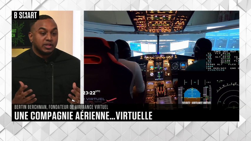 Une compagnie aérienne... virtuelle