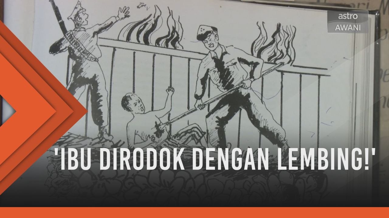 'Ibu dirodok dengan lembing!'