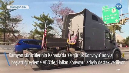 ‘Halkın Konvoyu’ Başkent Washington’da
