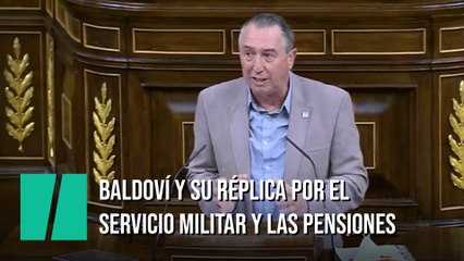 Baldoví: “¿Por qué los hombres nacidos entre 1955 y 1983 sí podemos contabilizar el tiempo de servicio militar para la pensión y las mujeres no?"