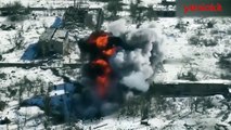 Rus tankının imha edildiği anlar böyle görüntülendi