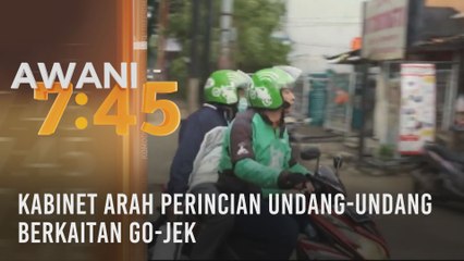 Kabinet arah perincian undang-undang berkaitan Go-Jek