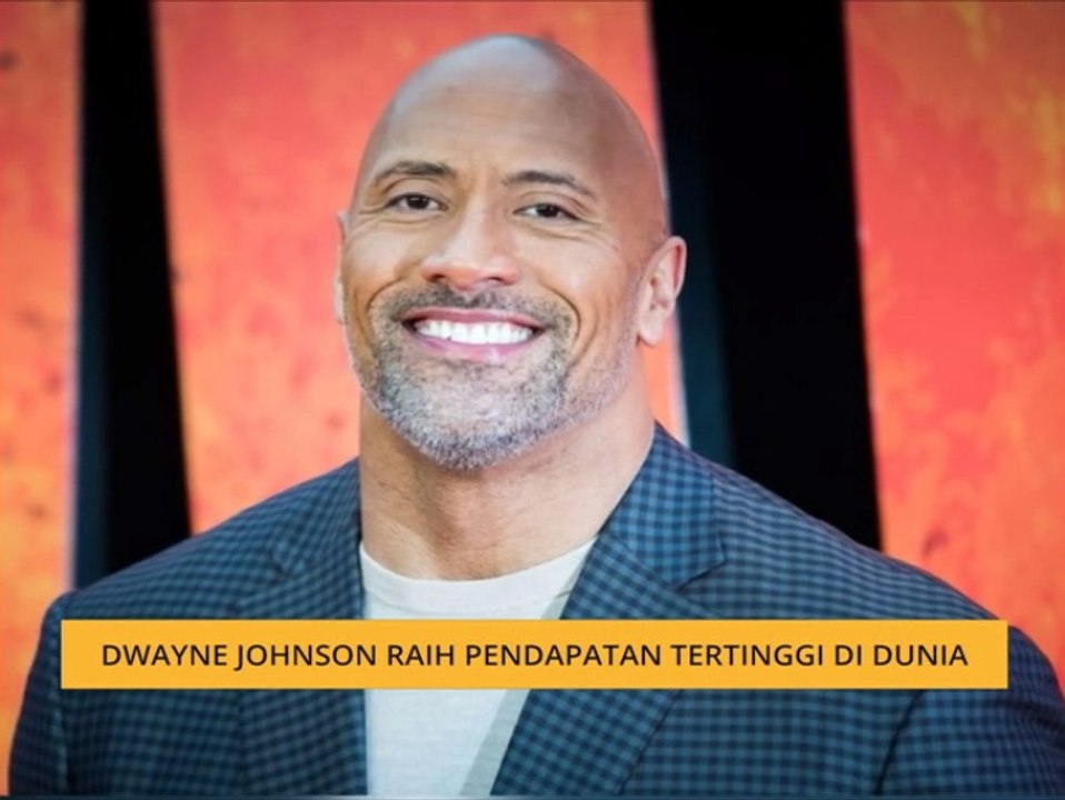 Dwayne Johnson raih pendapatan tertinggi di dunia