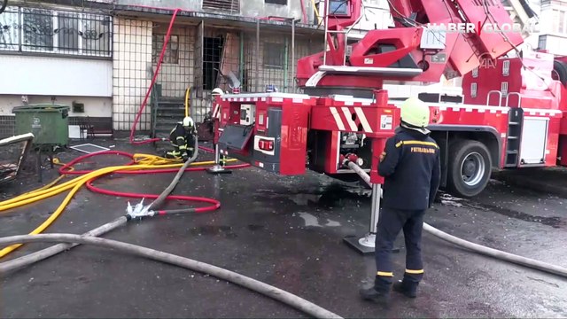Kiev'de bir sivil yerleşim yerine daha top mermisi isabet etti! 4 ölü