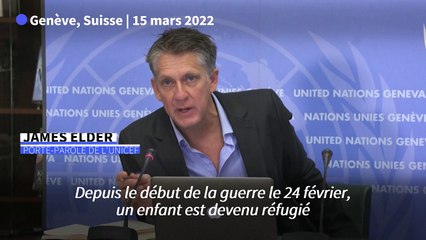 Ukraine: un enfant devient un réfugié à chaque seconde, selon l'Unicef
