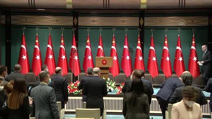 Son dakika haberi | Cumhurbaşkanı Erdoğan: "Sabredeceğiz, çalışacağız, üreteceğiz, geri adım atmayacağız inşallah zafere ulaşacağız"