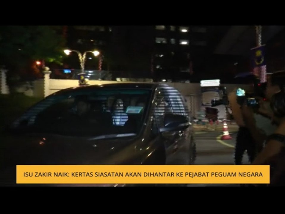 Isu Zakir Naik: Kertas siasatan akan dihantar ke Pejabat Peguam Negara