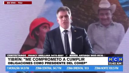 "Me comprometo con el gobierno, a buscar salidas inmediatas para recuperar la ENEE": Nuevo presidente Cohep