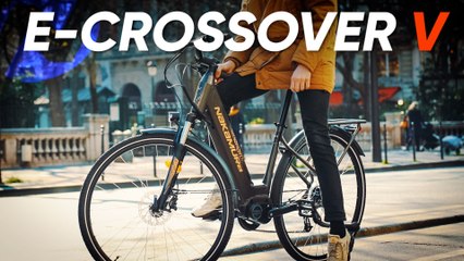 Test du Nakamura e-Crossover V : le vélo de ville d’INTERSPORT est-il TROP CHER ?