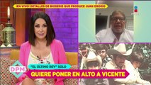 ¡Le responde a Cuquita! Juan Osorio le responde a Doña Cuquita por la serie de Vicente Fernández