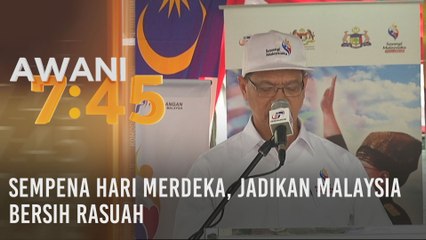 Sempena hari Merdeka, jadikan Malaysia bersih rasuah