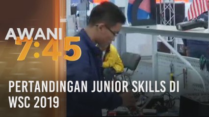Pertandingan Junior Skills di WSC 2019