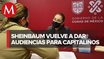Sheinbaum reanuda audiencias públicas presenciales tras covid; así puedes pedir una