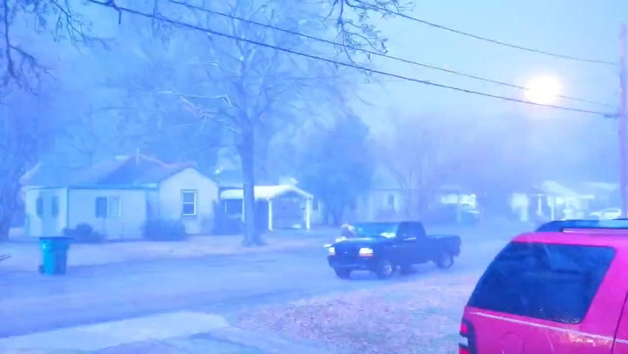 A loud crack of thunder will wake you up in the morning