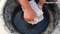 Messy Earthy Gritty Sand Cement Water Crumble Cr: DhiyaNoise ASMR❤