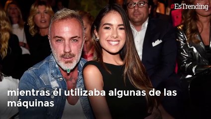 Unos ejercicios muy adorables: Gianluca Vacchi enterneció al utilizar de 'pesas' a su bebé