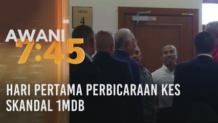 Hari pertama perbicaraan kes skandal 1MDB