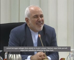 Javad Zarif minta ditugaskan sebagai duta di Malaysia