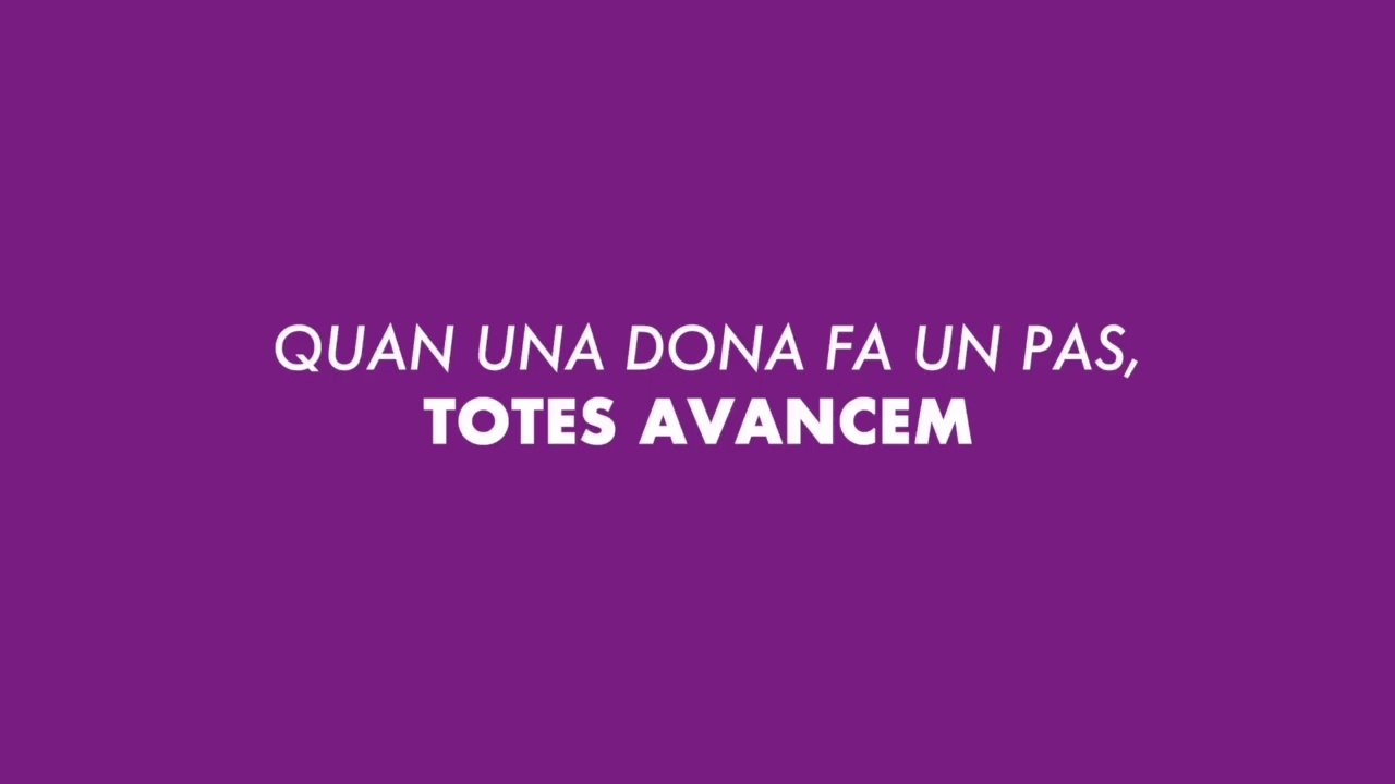 Quan una dona fa un pas, totes avancem @Esquerra_ERC
