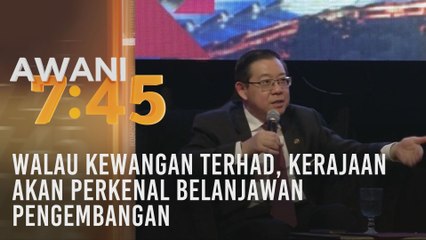 Walau kewangan terhad, kerajaan akan perkenal belanjawan pengembangan