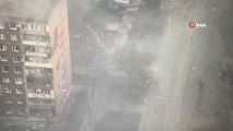 Rus tankı yolda yürüyen sivil vatandaşı top atışıyla vurdu