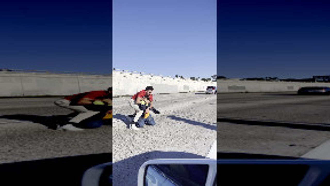 Fender Bender Turns into Freeway Fight