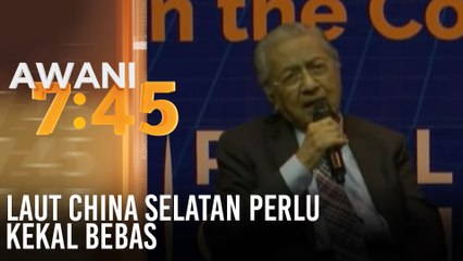 Laut China Selatan perlu kekal bebas