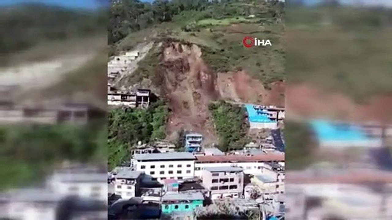 Peru’da toprak kayması: 80 ev toprak altında kaldı
