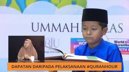 #QuranHour: Dimasukkan dalam kalendar Tahun Melawat Malaysia 2020