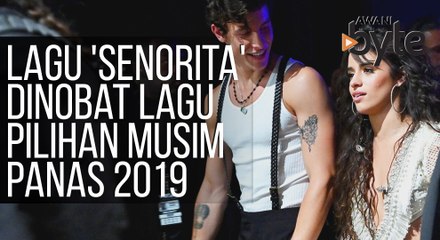 #AWANIByte: Lagu 'Senorita' dinobat lagu pilihan musim panas 2019, tewaskan 'Old Town Road'