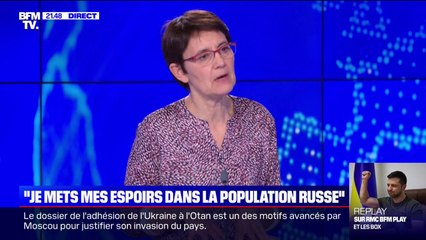 Nathalie Arthaud: "Les sanctions sont le meilleur moyen de souder la population russe derrière Poutine"
