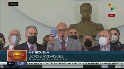 Jorge Rodríguez stated that this dialogue pursues political and electoral guarantees