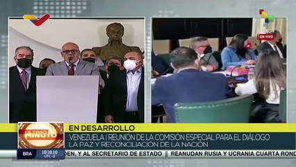 Jorge Rodríguez: Gobierno de Venezuela dialoga con todos los factores políticos, sociales y económicos