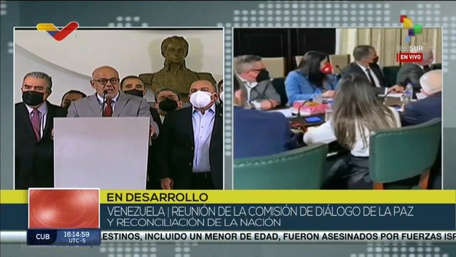 Venezuela: Presidente de la Asamblea Nacional ofrece declaraciones sobre diálogos de paz
