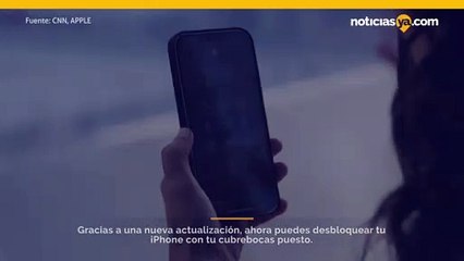 Los usuarios de iPhone ahora pueden desbloquear sus teléfonos con Face ID y máscaras.