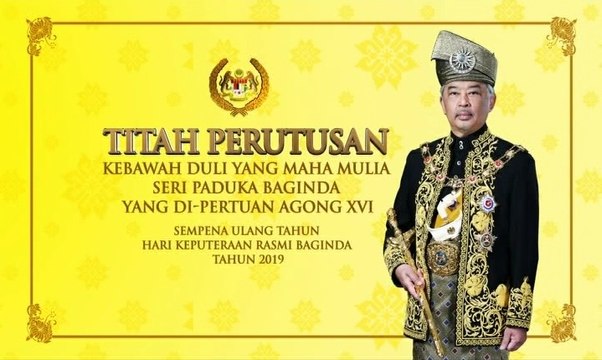 Titah Perutusan YDP Agong sempena Hari Keputeraan Baginda