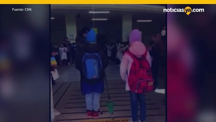 Italia: Escuela da la bienvenida a dos niños ucranianos