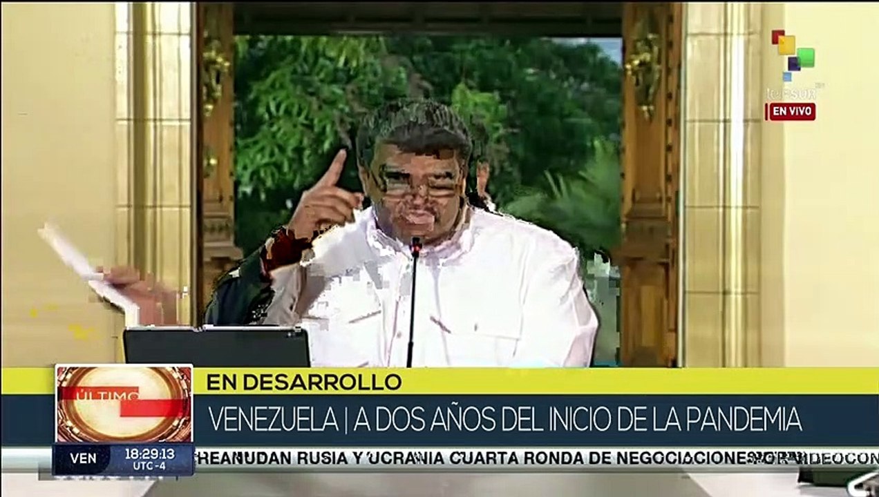 Presidente de Venezuela rechaza desinformación...