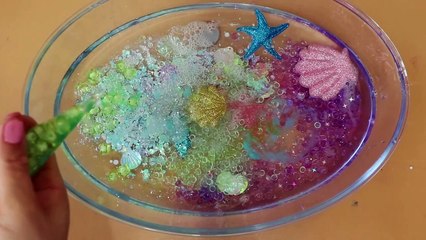 Making Mermaid Slime with Piping Bags Most Satisfying Slime VideoASMRASMR PipingBags