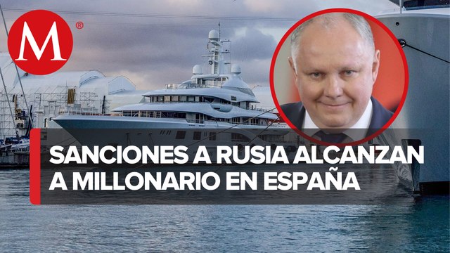 Autoridades españolas detuvieron un yate propiedad de un oligarca ruso