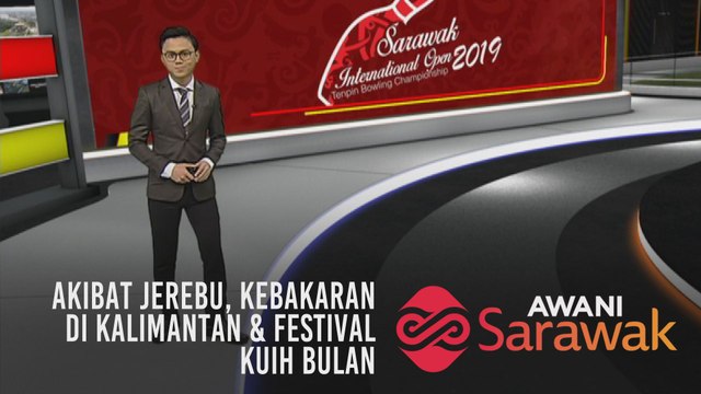 AWANI Sarawak [11/09/2019] - Akibat jerebu, kebakaran di Kalimantan & Festival Kuih Bulan