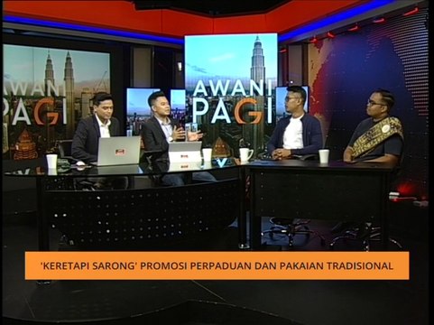 Awani Pagi: 'Keretapi Sarong' promosi perpaduan dan pakaian tradisional