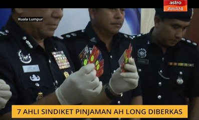 7 ahli sindiket pinjaman Ah Long diberkas