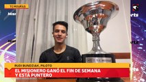 El misionero ganó el fin de semana y está puntero