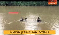 Mangsa jatuh sungai ditemui