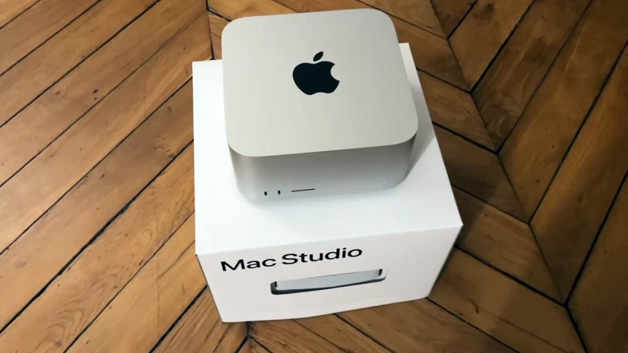 Premier tour du Mac Studio en vidéo