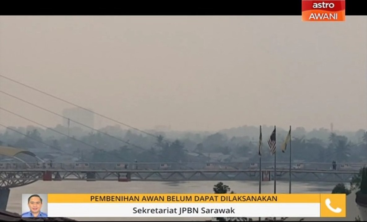 Pembenihan awan belum dapat dilaksanakan