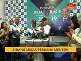Sidang media Perdana Menteri, Tun Dr Mahathir Mohamad di Putrajaya